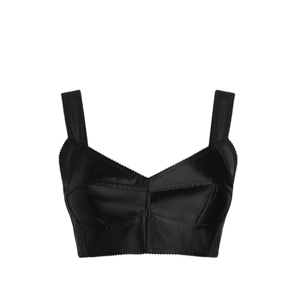 Dolce & Gabbana Black Tops - Vests & Tank Tops Women